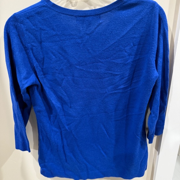 Karen Scott V-Neck Sweater - Picture 2 of 2
